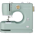 55-Piece Sewing Machine Kit for Beginners w/ 16 Stitch Patterns - Sage/Gold