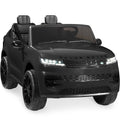 24V 2-Seater Licensed Range Rover Sport Ride-On Car w/ Parent Control - Black