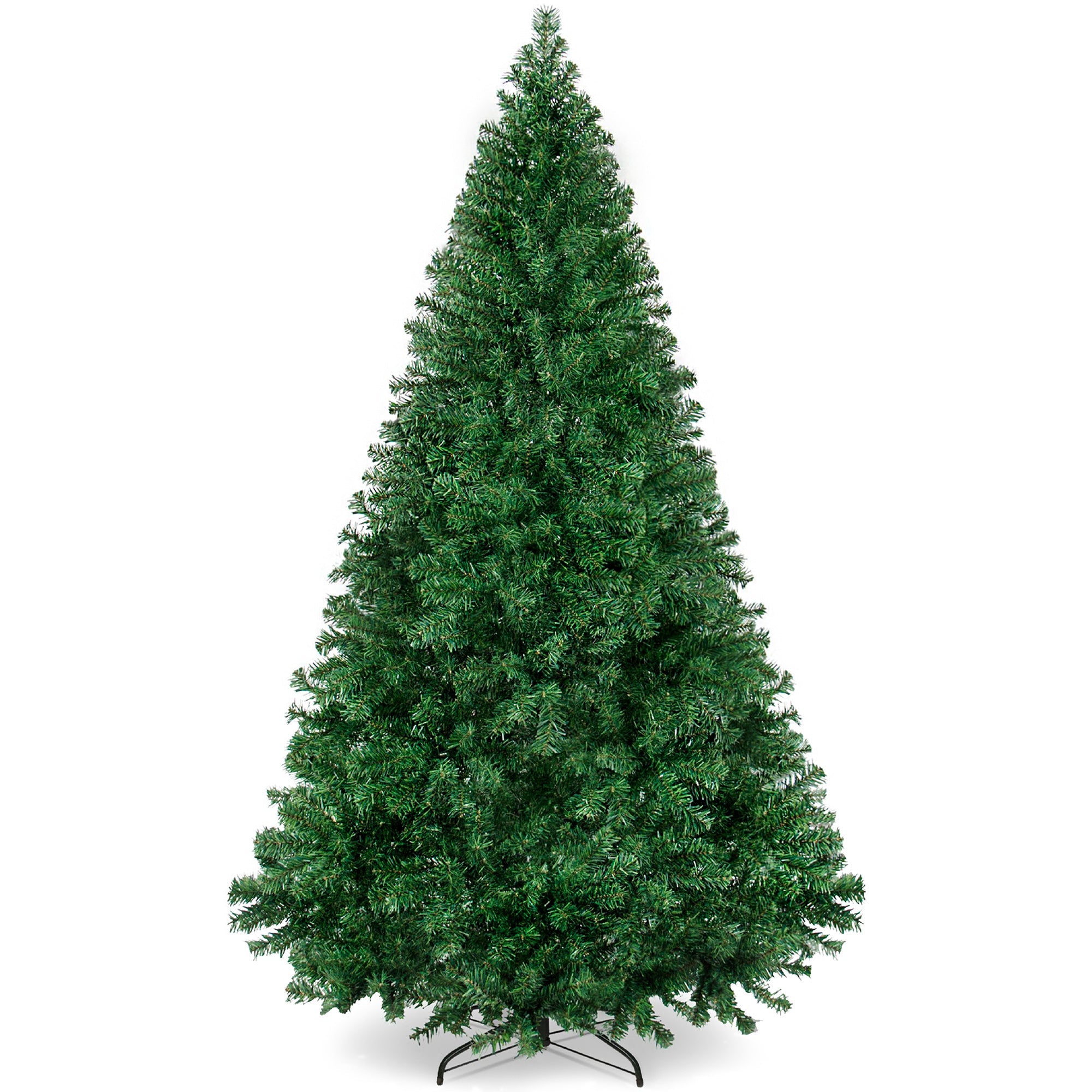 Artificial Green Christmas Tree, Unlit Pine Design w/Easy Assembly - 6ft