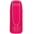48in Kids Toboggan Snow Sled Board w/ Pull Rope, Curved Edges - Pink