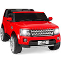 12V 2-Seater Licensed Land Rover Ride-On w/ Parent Remote Control - Red