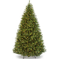 Pre-Lit Hinged Douglas Artificial Christmas Tree w/ Stand - 6ft