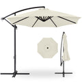 Offset Hanging Patio Umbrella - 10ft - Ivory