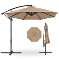 Offset Hanging Patio Umbrella - 10ft - Tan
