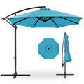 Offset Hanging Patio Umbrella - 10ft - Sky Blue