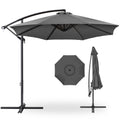 Offset Hanging Patio Umbrella - 10ft - Gray