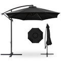 Offset Hanging Patio Umbrella - 10ft - Black