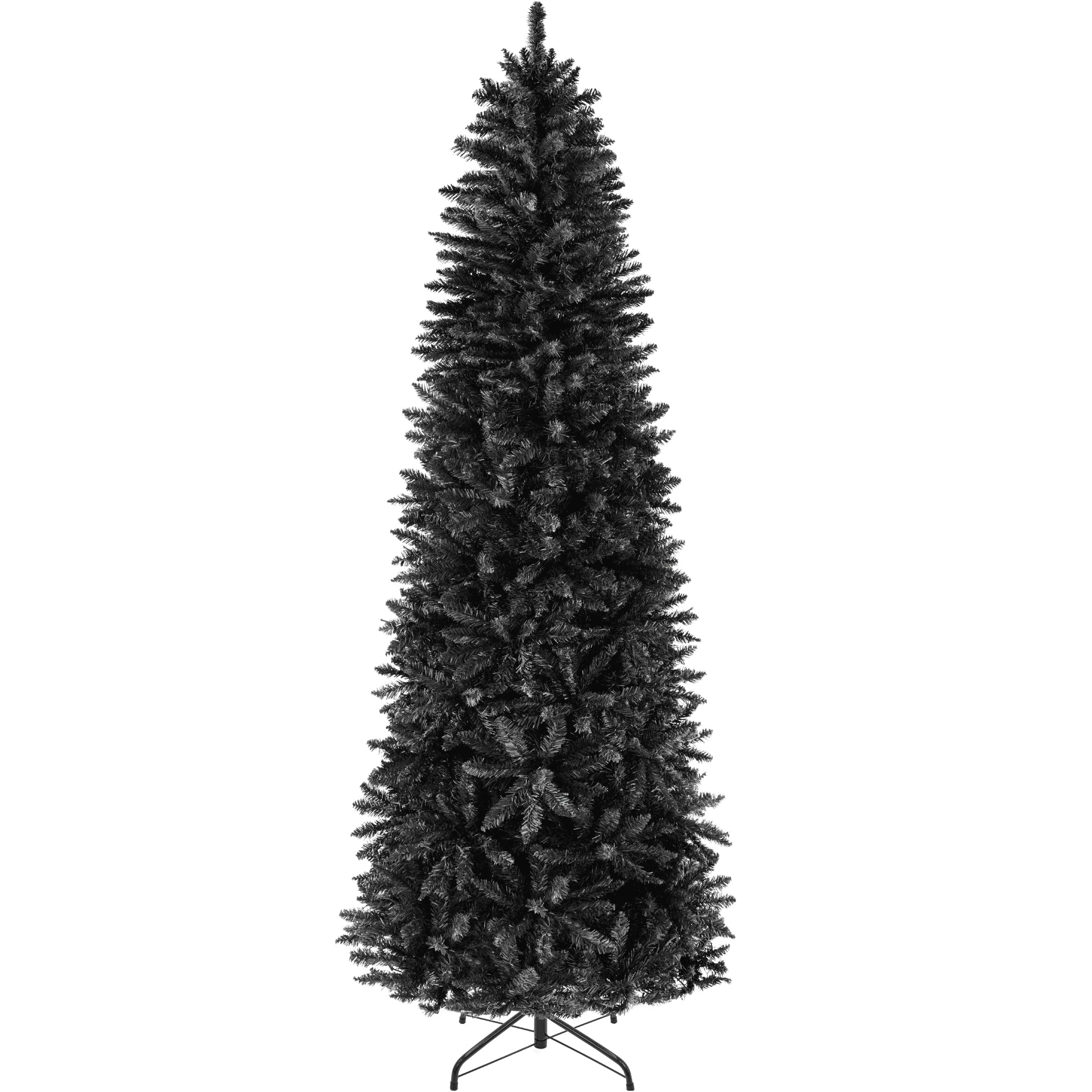 Black Artificial Pencil Holiday Christmas Tree - 6ft