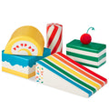 5-Piece Kids Climb & Crawl Soft Foam Shapes Structure Playset - Treats