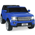 12V 2-Seater Licensed Land Rover Ride-On w/ Parent Remote Control - Blue