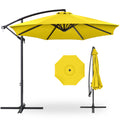 Offset Hanging Patio Umbrella - 10ft - Yellow