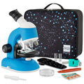 30-Piece STEM Kids Microscope Science Kit w/ 100x, 600x, 1200x Zoom, Case