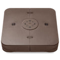 Fillable Heavy-Duty Cantilever Umbrella Base w/ 330lb Capacity - Brown