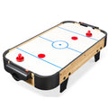Tabletop Air Hockey Arcade Game Table w/ 2 Pucks, 2 Strikers - 40in - Natural