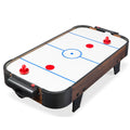 Tabletop Air Hockey Arcade Game Table w/ 2 Pucks, 2 Strikers - 40in - Walnut