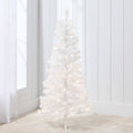 Prelit Colorful Mini Spruce Christmas Tree w/ LED Lights - 4ft - White