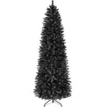Black Artificial Pencil Holiday Christmas Tree