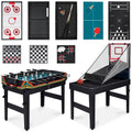 13-in-1 Combo Game Table Set w/ Ping Pong, Foosball, Basketball, Air Hockey - Arcade