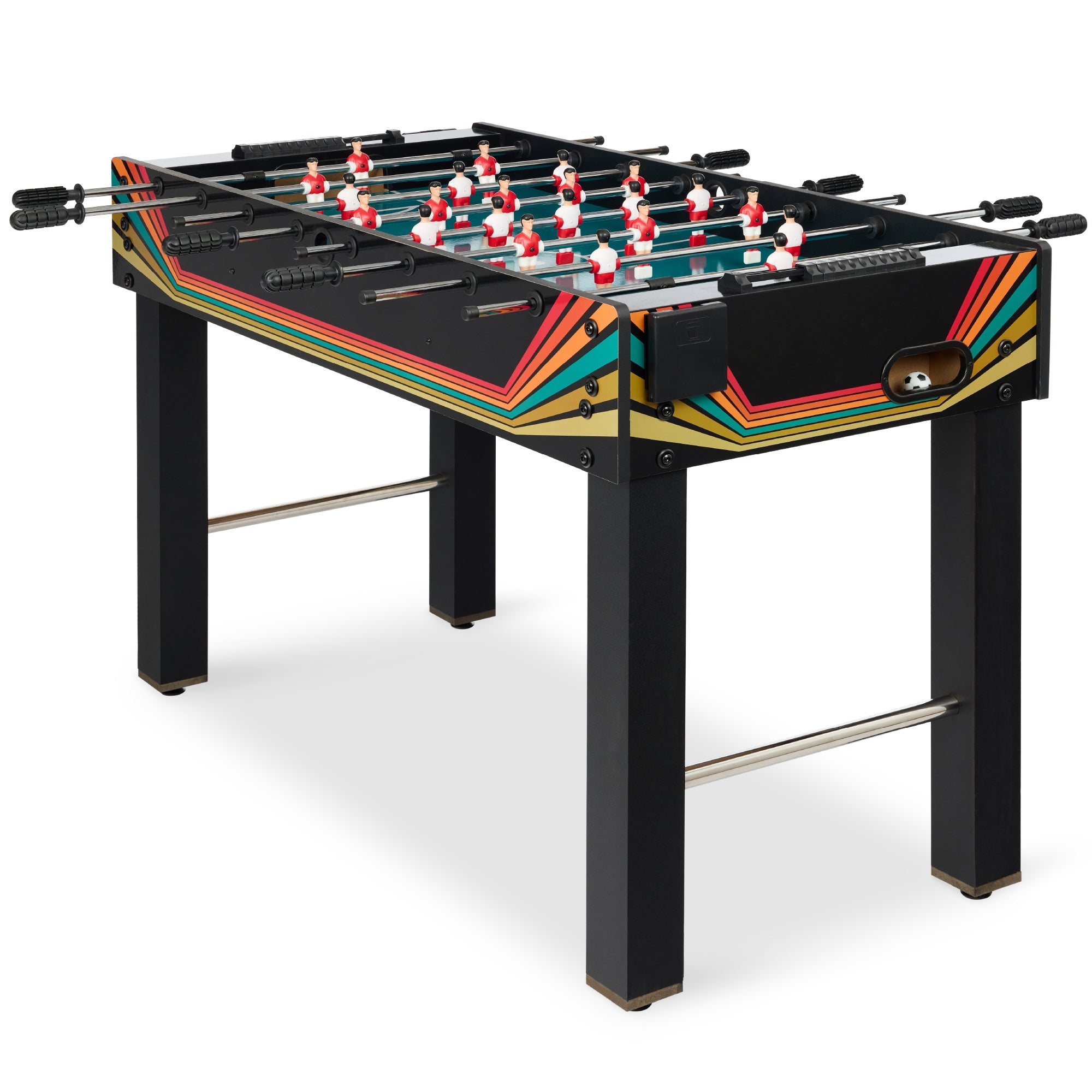 48in Foosball Table for Kids & Adults w/ 2 Balls - Arcade
