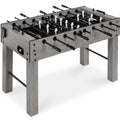Large Full-Size Foosball Table w/ 2 Balls, 2 Cup Holders - 54in - Gray