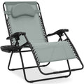 Oversized Reclining Zero Gravity Chair Lounger w/ Cup Holder, Pillow - Stardew