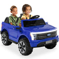 24V Kids Ride On Car Officially Licensed Ford Lightning w/ Remote, 2 Speeds - Blue