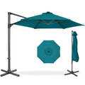 360 Rotating Cantilever Offset Patio Umbrella - 10ft - Cerulean
