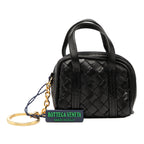 Nappa Intrecciato Pouch Key Holder and Bag Charm