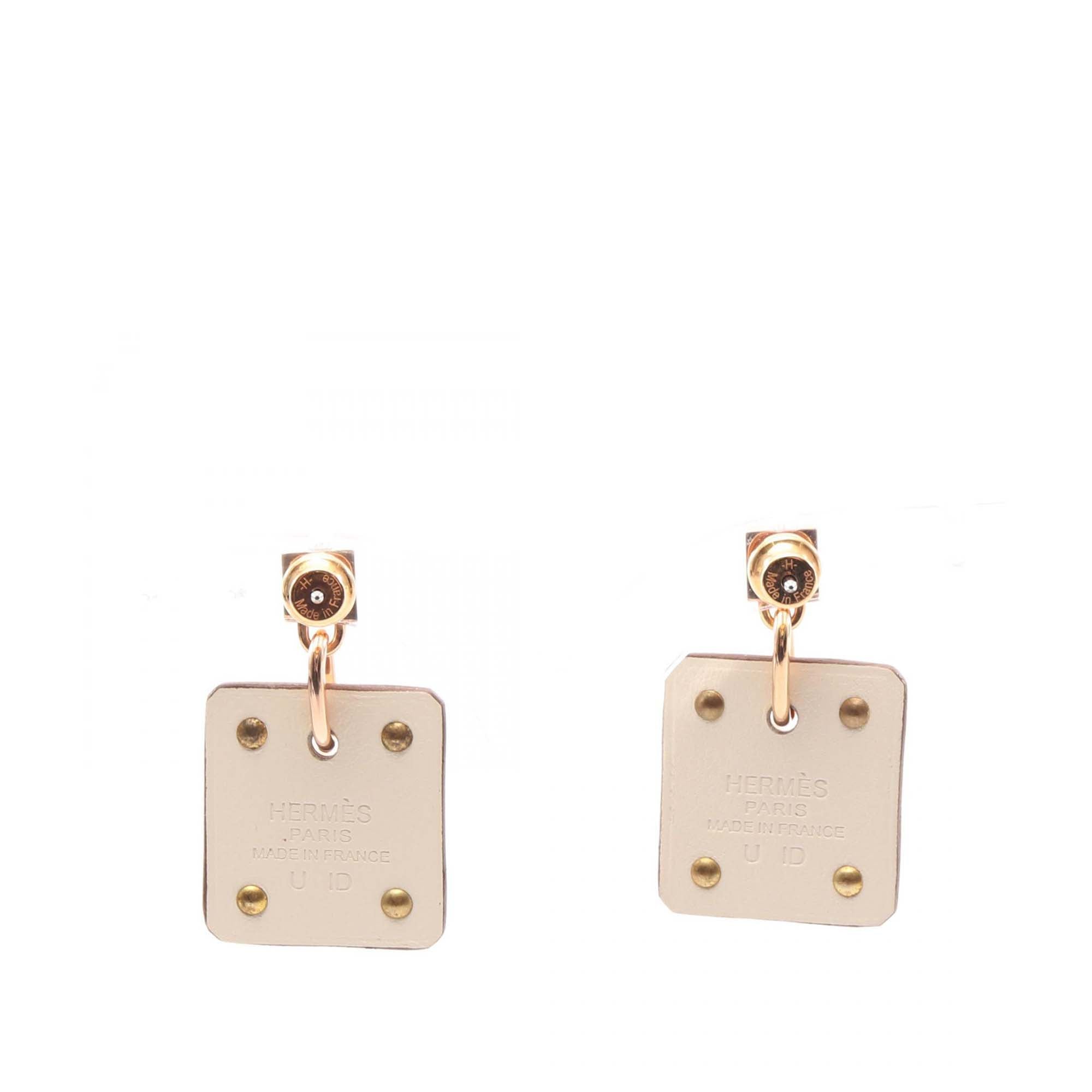 Gold Plated Swift As De Coeur Push Back Earrings