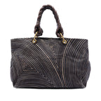 Printed Canvas Cabat Tote