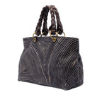 Printed Canvas Cabat Tote