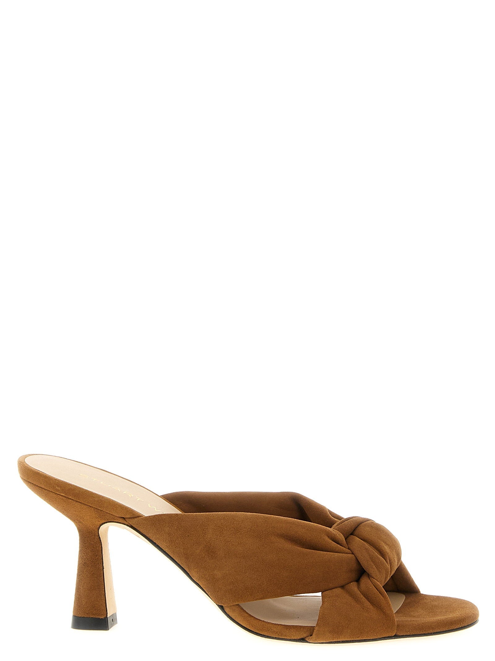 Stuart Weitzman Soplaya Slide — Brown