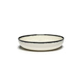 Dé Off-White and Black High Plate