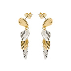 Pendientes acabado oro 18k - Toscel