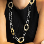 Collar acabado oro 18k - Shumi