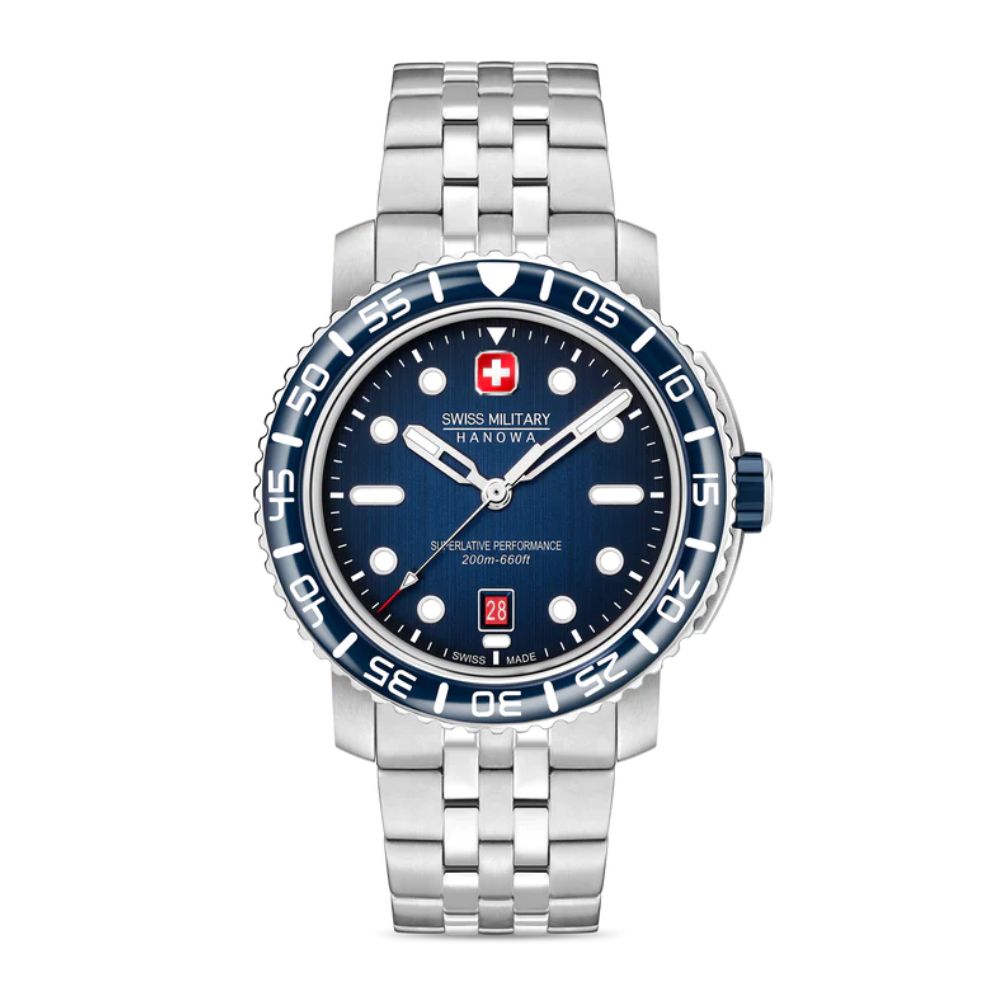 Reloj Swiss Military Hanowa Black Marlin