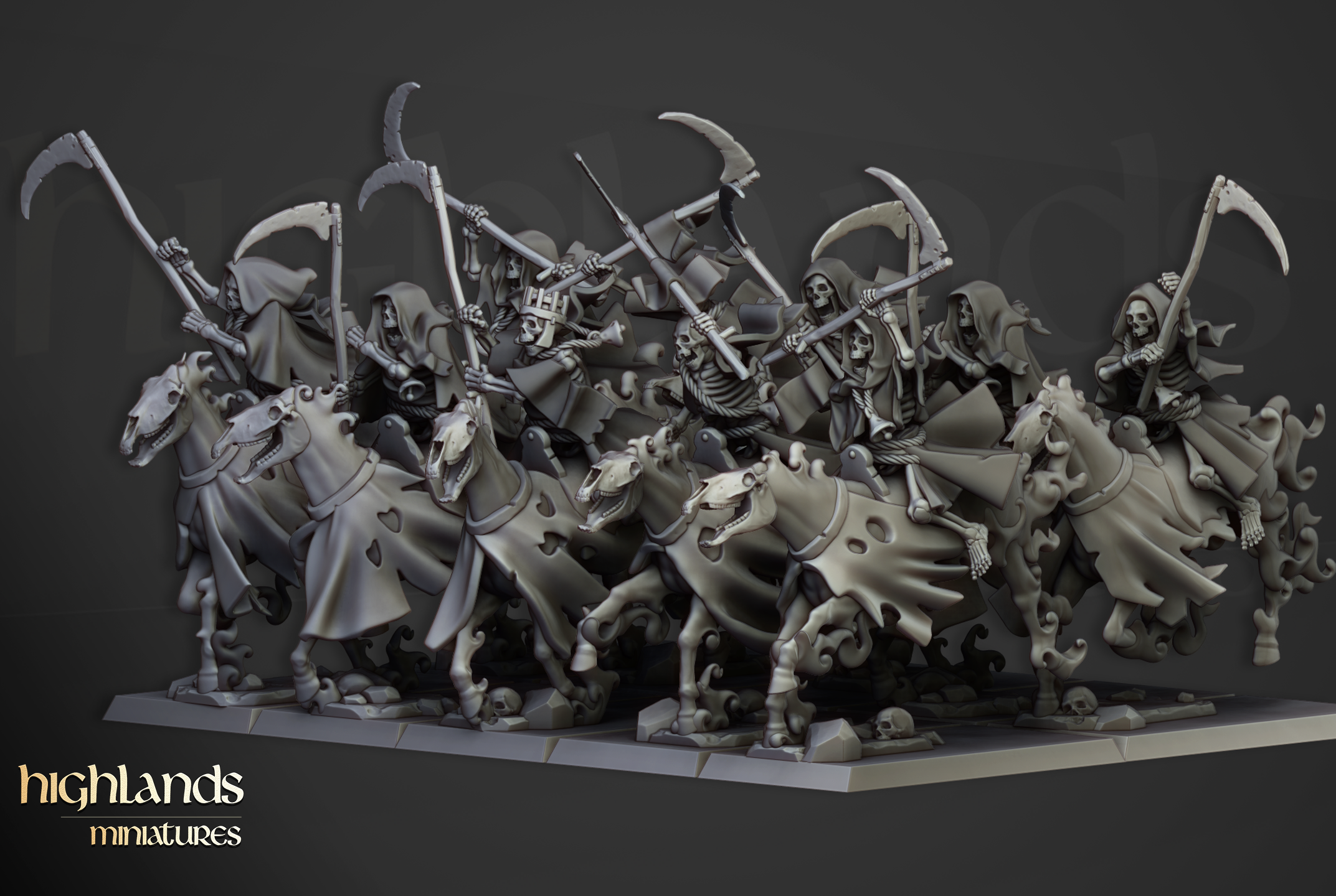 Spectral Cavalry, Highlands Miniatures