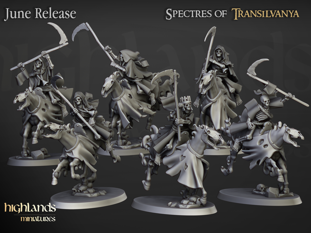 Spectral Cavalry, Highlands Miniatures