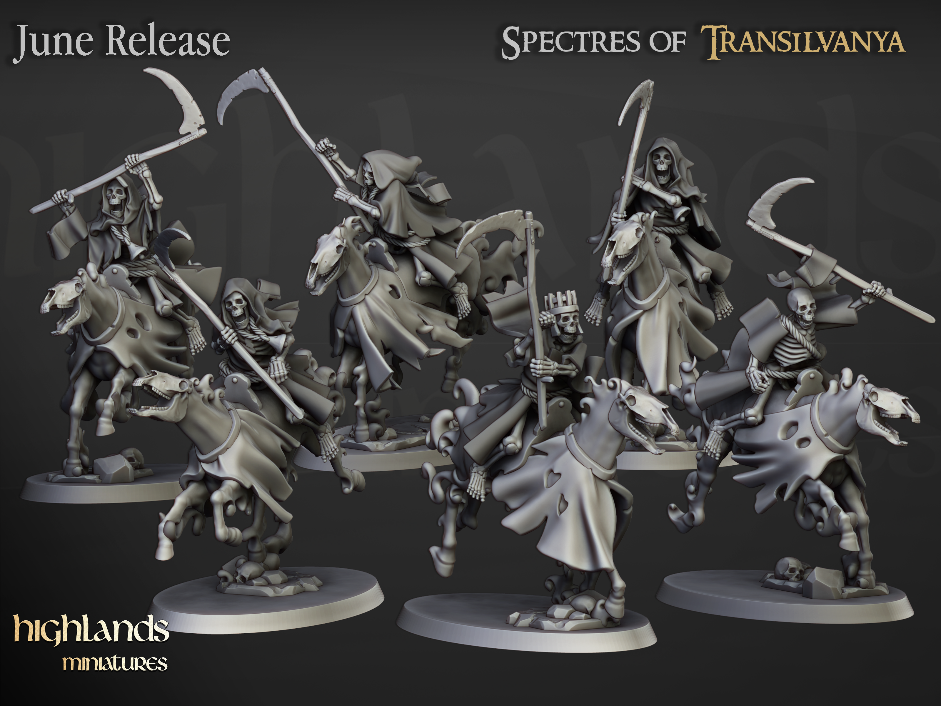 Spectral Cavalry, Highlands Miniatures