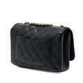 Small Quilted Caviar CC Filigree Flap