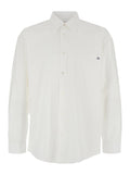 UNISEX PAPERLY OVERSIZED SHIRT White Cotton And Blouses