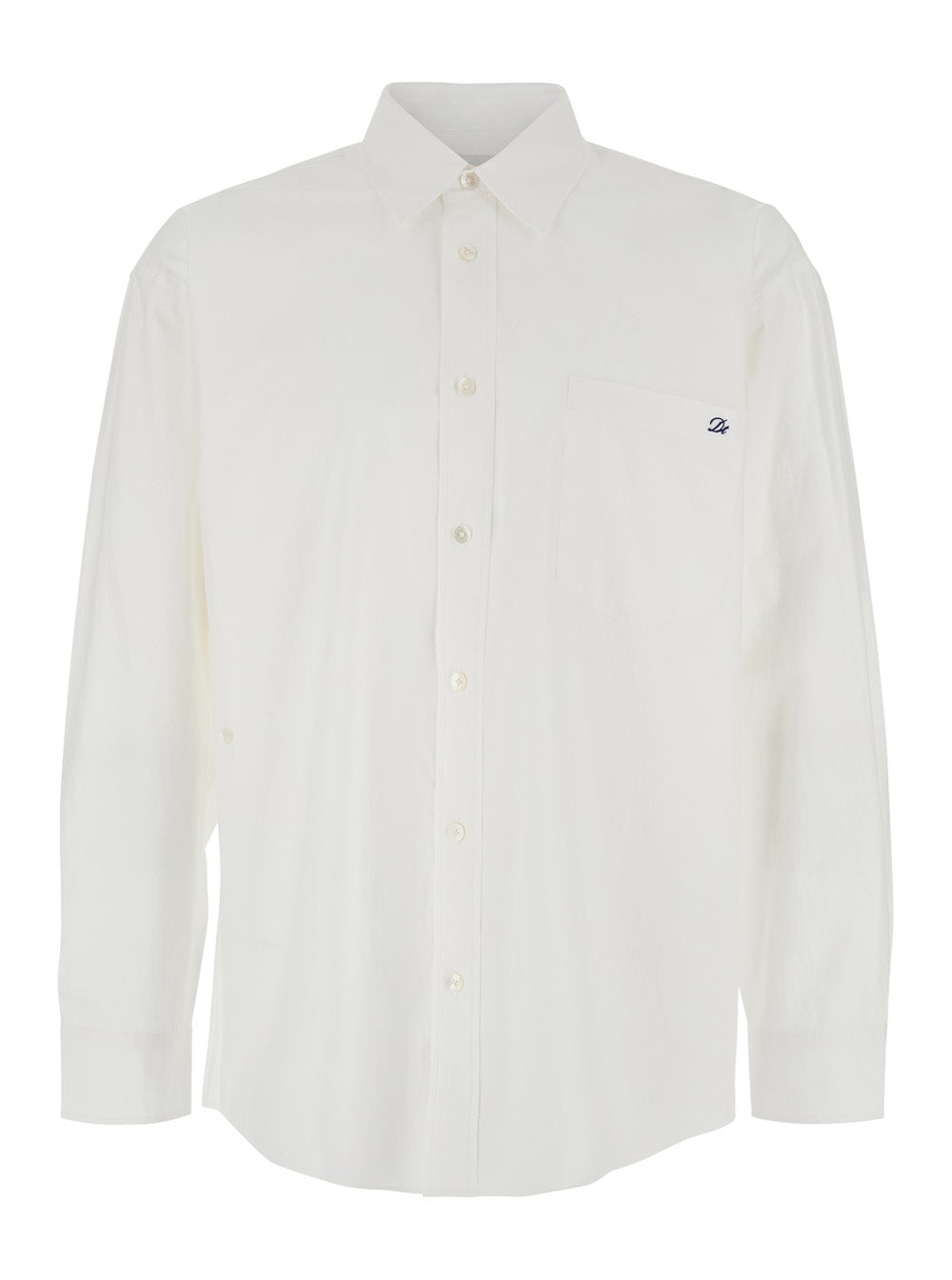 UNISEX PAPERLY OVERSIZED SHIRT White Cotton And Blouses