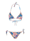 Bikini Reversible With Crochet Trim Multicolor Polyamide Elastane Beachwear