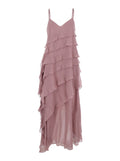 MARILYN SILK CHIFFON DRESS Pink