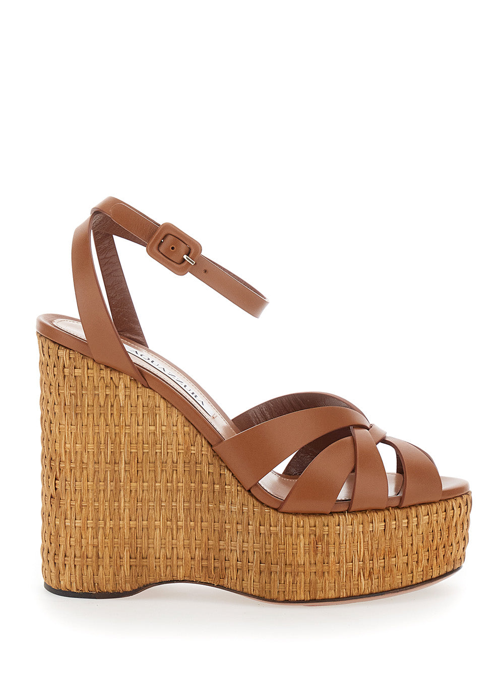 Wedges COPACABANA with Brown Leather Upper for Women - IT 38