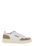 Sneakers MEDALIST FT White with Leather and Suede Details for Women Cow