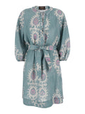 DRESS SHORT - Pink Linen Women