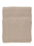 Sciarpa Beige Cashmere Silk Polyamide Scarfs And Foulards