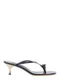 Heels Giulia Chic Black - 6 Cm Leather Women Calf