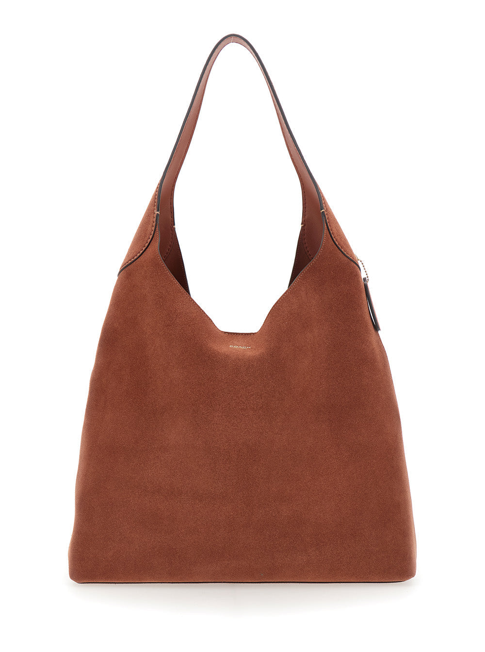 Shoulder Bag Brooklyn with Brown Leather Details for Women Cow
